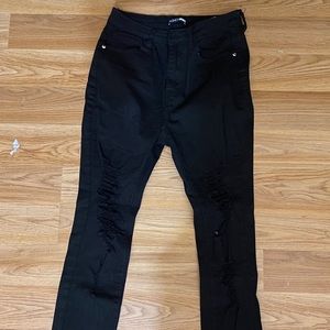 Black fashion nova jeans